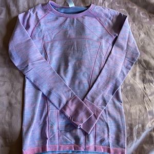 Ivivva Fly Tech Long Sleeve in bright purple